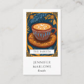 Carte De Visite Barista Tarot (Devant)