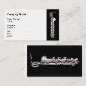 Carte De Visite Baritone saxophone (Devant / Derrière)
