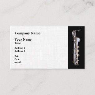 Carte De Visite Baritone saxophone