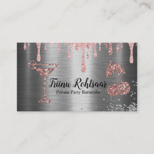 Carte De Visite Barman pour soirée privée