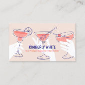 Carte De Visite Barman Professionnel  (Devant)