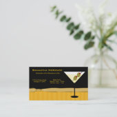 Carte De Visite Barman/propriétaire de bar (Debout devant)