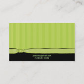 Carte De Visite Barman/propriétaire de bar (Dos)