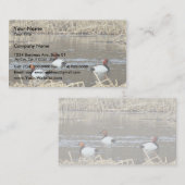 Carte De Visite Barrage de Canvasback (Devant / Derrière)