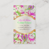 Carte De Visite Barrage pavé Pix-Dezines/paon abstrait (Dos)