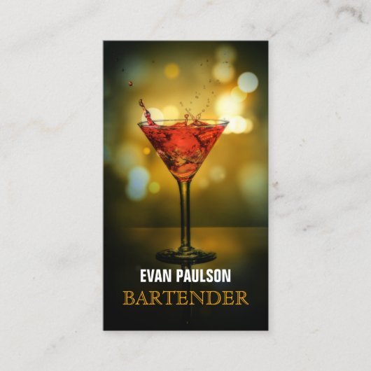 Carte De Visite Barre (Devant)