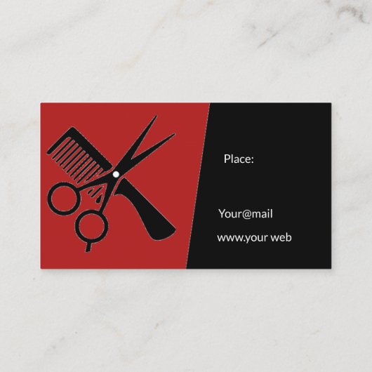 Carte De Visite Barre (Dos)