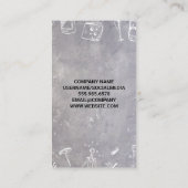 Carte De Visite Barre à vin | Sommelier (Dos)