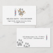 Carte De Visite Barre animale (Devant / Derrière)