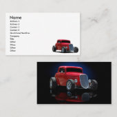 Carte De Visite Barre chaude (Devant / Derrière)