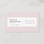 Carte De Visite Barre d'or (Dos)