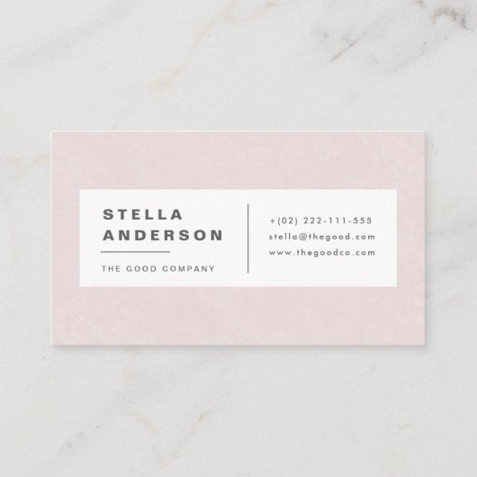 Carte De Visite Barre d'or (Dos)