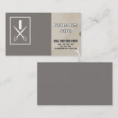 Carte De Visite Barre professionnelle (Devant / Derrière)