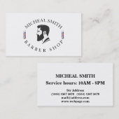 Carte De Visite Barre simple (Devant / Derrière)