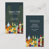 Carte De Visite Barre stockée (Devant / Derrière)