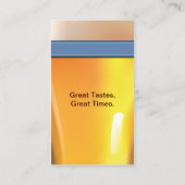 Carte De Visite Barreau Boutique Belt Bleu Liqueur (Dos)