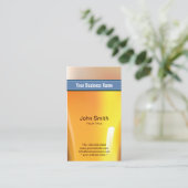 Carte De Visite Barreau Boutique Belt Bleu Liqueur (Debout devant)