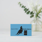 Carte De Visite Barrel Racer (Debout devant)
