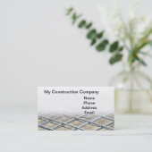 Carte De Visite Barres en acier renforcées de base (Debout devant)