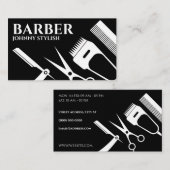 Carte De Visite Barres outils formes (Devant / Derrière)