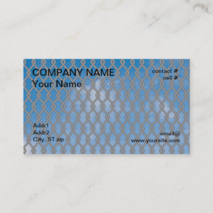 Carte De Visite Barrière de maillon de chaîne