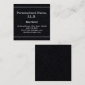 Carte de visite Barrister professionnel (Devant / Derrière)