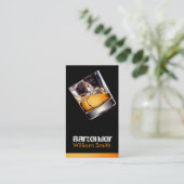 Carte De Visite Bartender (Debout devant)