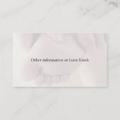 Carte De Visite Bas du pied (Dos)