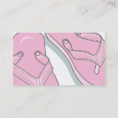 Carte De Visite Bascules électroniques roses (Dos)
