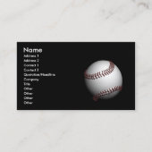 Carte De Visite base-ball (Devant)