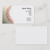 Carte De Visite Base-ball (Devant / Derrière)