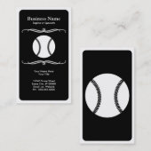 Carte De Visite base-ball de mod (Devant / Derrière)