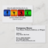 Carte De Visite Base-ball frais (Devant / Derrière)