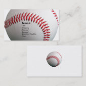 Carte De Visite Baseball (Devant / Derrière)