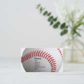 Carte De Visite Baseball (Debout devant)