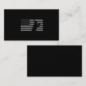 Carte De Visite Baseball américain États-Unis Drapeau Baseball (Devant / Derrière)