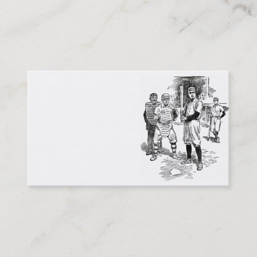 Carte De Visite Baseball : Joueurs (Devant)