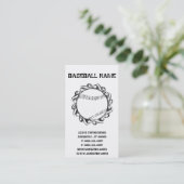 Carte De Visite baseball tribal (Debout devant)