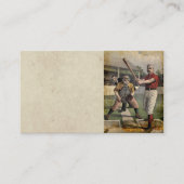 Carte De Visite Baseball : Vintage (Devant)