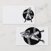 Carte De Visite Baseball : Vintage (Devant / Derrière)