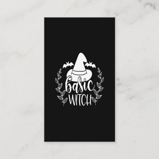 Carte De Visite basic witch (Devant)