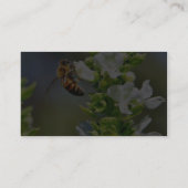 Carte De Visite Basile pollenique des abeilles (Dos)