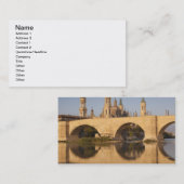 Carte De Visite Basilique de Nuestra Senora de Pilar (Devant / Derrière)