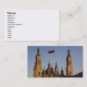 Carte De Visite Basilique Notre-Dame du Pilier (Devant / Derrière)