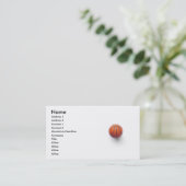 Carte De Visite Basket (Debout devant)