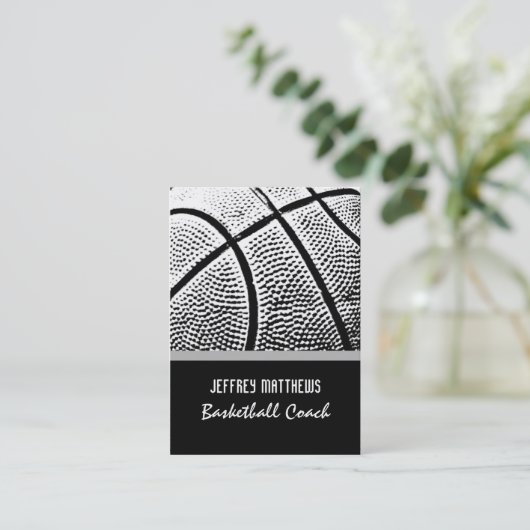 Carte De Visite Basket (Debout devant)
