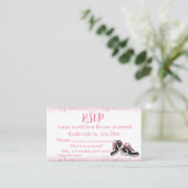 Carte De Visite Basket Anniversaire, Parties scintillant douce 16 (Debout devant)