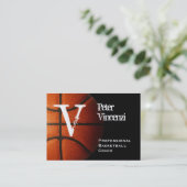 Carte De Visite Basket-ball (Debout devant)