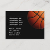 Carte De Visite Basket-ball (Dos)