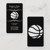 Carte De Visite basket-ball de mod (Devant / Derrière)